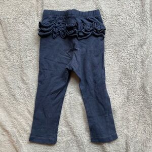 Old Navy Ruffle Bottom Navy Leggings